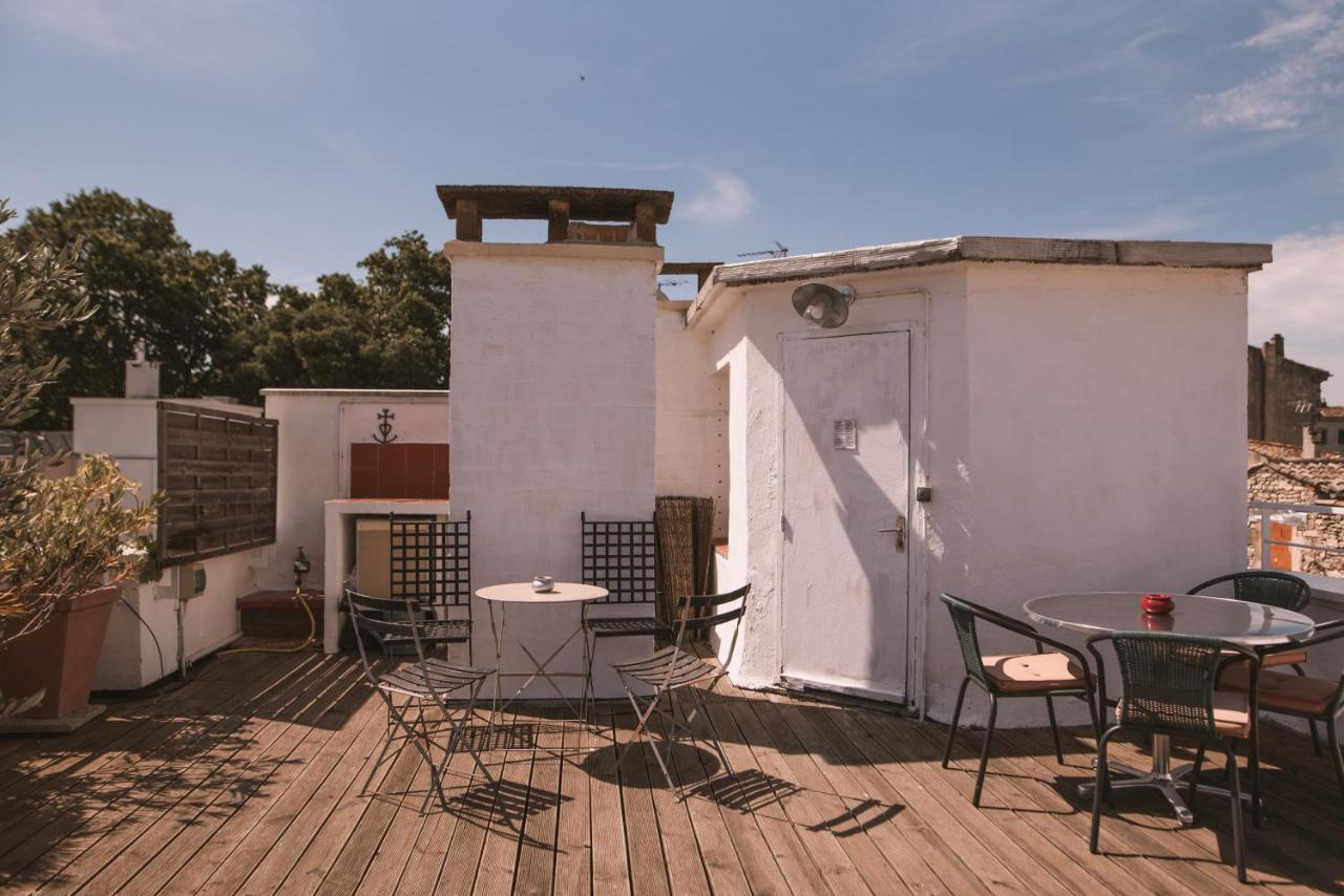Chez Pepito & Zaza Hypercentre Rooftop Garage Nîmes Kültér fotó