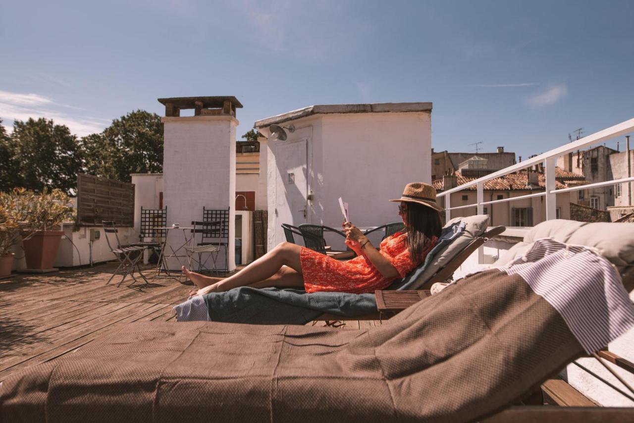 Chez Pepito & Zaza Hypercentre Rooftop Garage Nîmes Kültér fotó